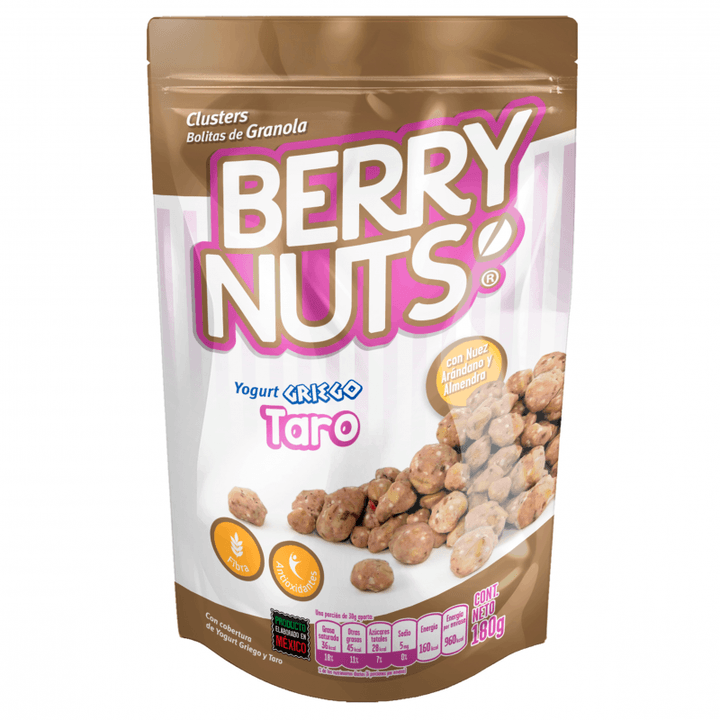 Berry Nuts Bolitas De Granola Yogurt Griego Taro 1