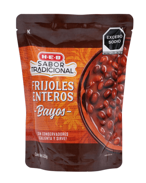 Heb Frijoles Enteros Bayos Sabor Original 430 G