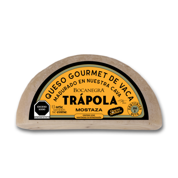 Holbes Neole Queso Trapola Mostaza Suave 350 G