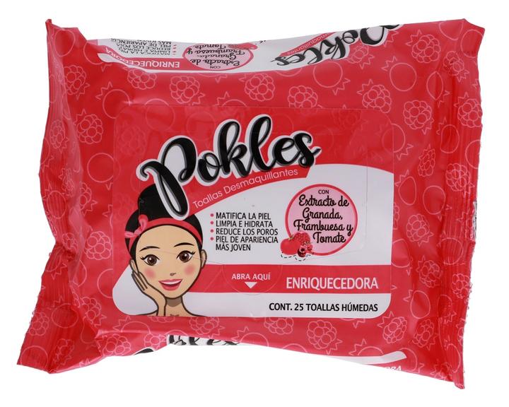 Toallitas Desmaquillantes Extractos De Granada, 25 Pz