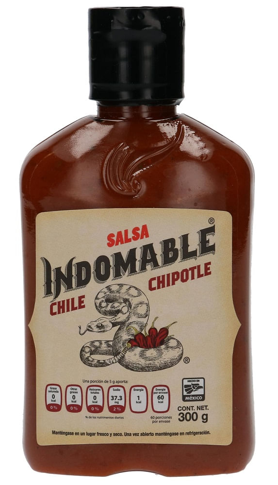 Indomable Salsa De Chipotle 300 G