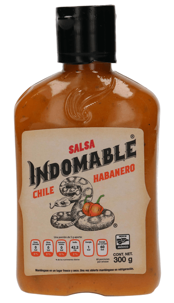 Indomable Salsa De Habanero 300 G