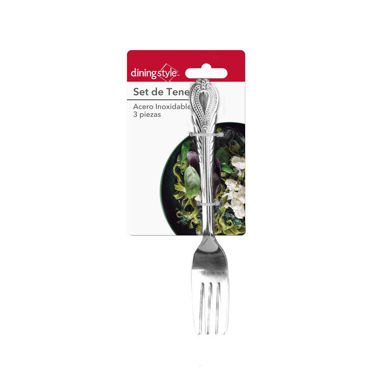 Set De Tenedores 3 Piezas 1 Pz