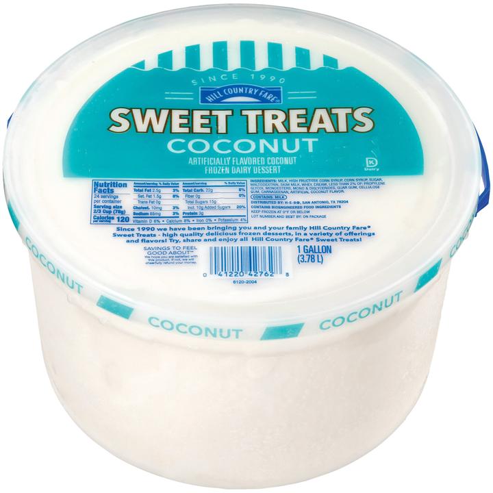 Hcf Helado Sabor Coco Cubeta 3.7 L