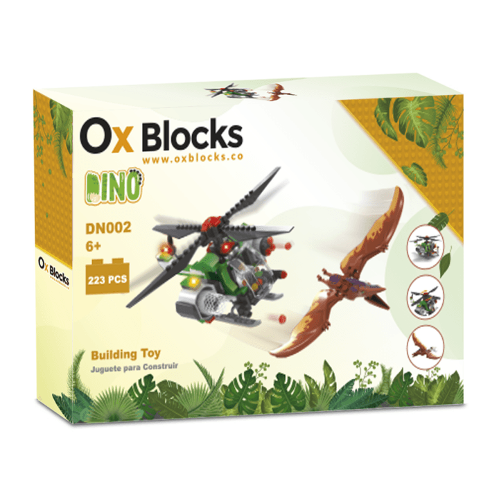 Construccion Dinosaurio 223 Pcs 1 Pz