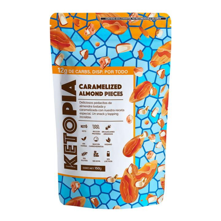 Ketopia Caramelized Almond Pieces 195 G