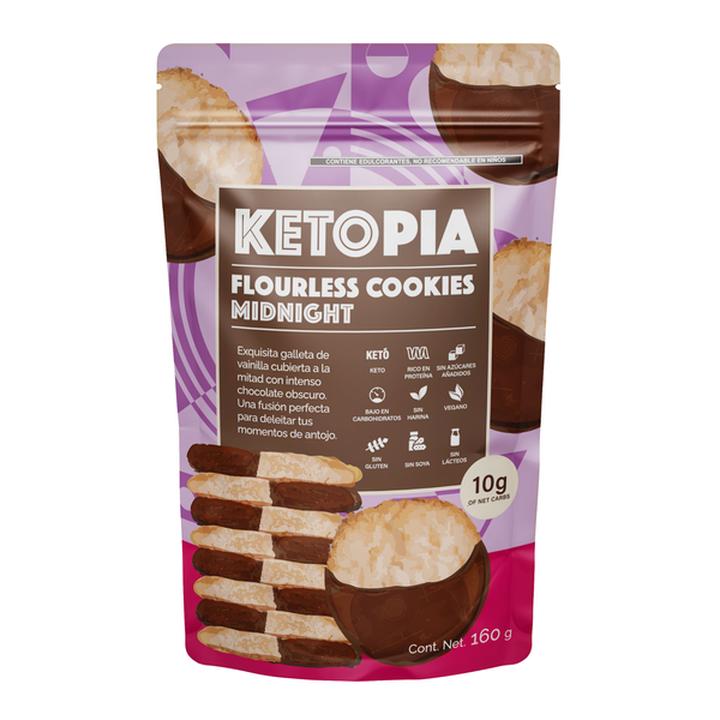 Galletas Sin Harina Midnight Chocolate 160 G