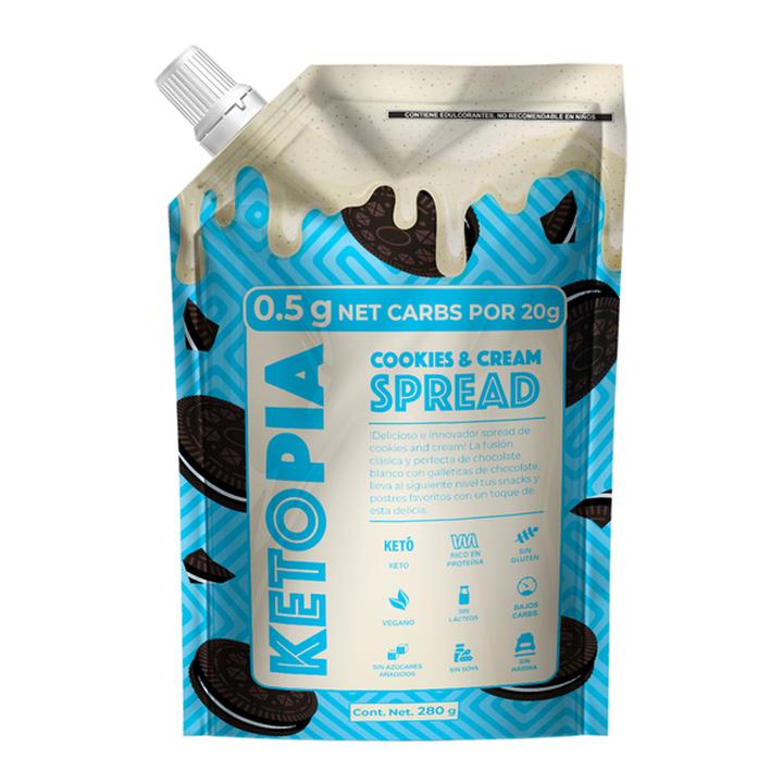 Ketopia Cookies And Cream Spread 300 G