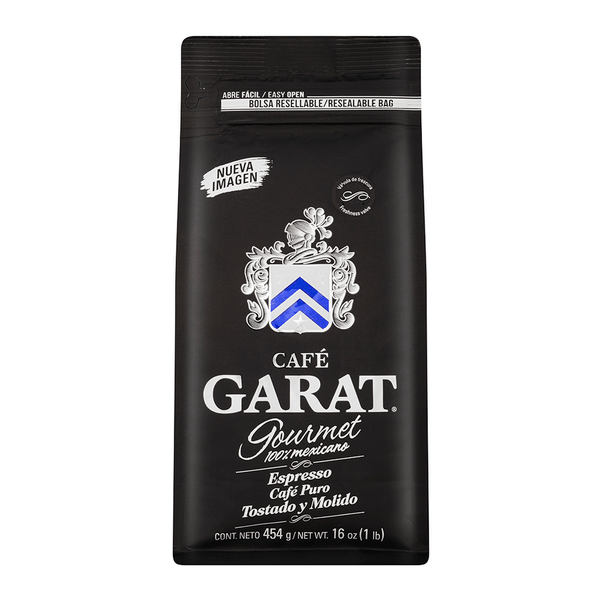 Garat Café Espresso Tostado Y Molido 454 G