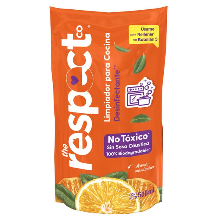 Limpiador De Cocina Desinfectante Repuesto 500 Ml