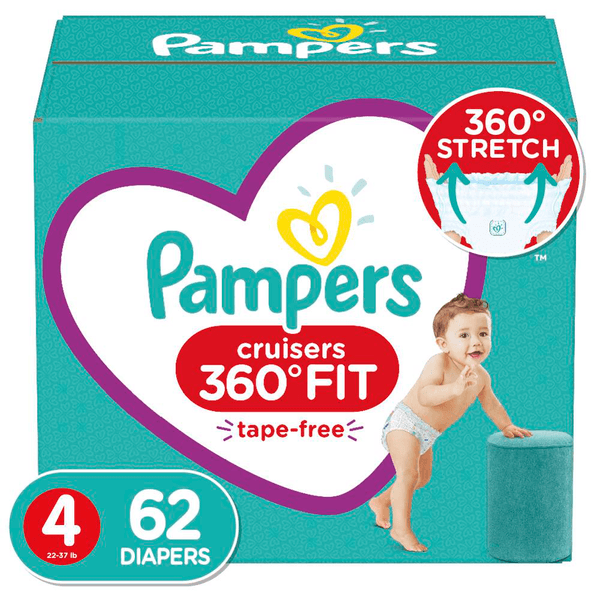 Pañales Cruisers 360 Fit Etapa 4 62 Pz