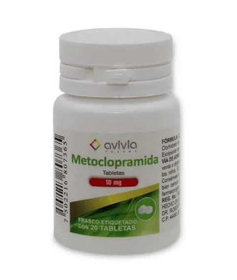 Metoclopramida 10 Mg 20 Tab Gen 20 Pz
