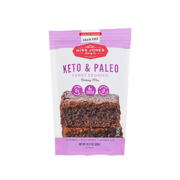 Miss Jones Harina P/Brownie Keto Y Paleo 300 G