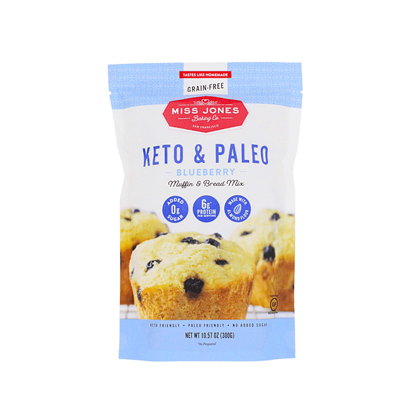 Harina P/Muffin Con Moras Keto Y Paleo 300 G