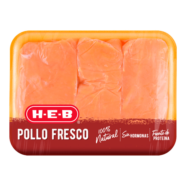 Heb Milanesa De Pechuga De Pollo Amarilla Fresca 1 Kg