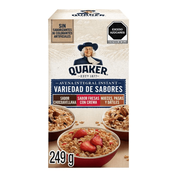 Avena Instant Mix Sabores 249gr Avena Instant 249 G