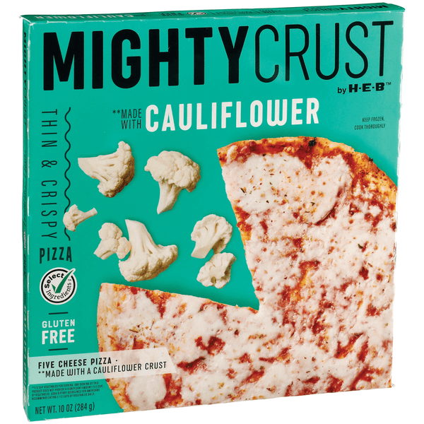 Heb Pizza Coliflor 5 Quesos 284 G