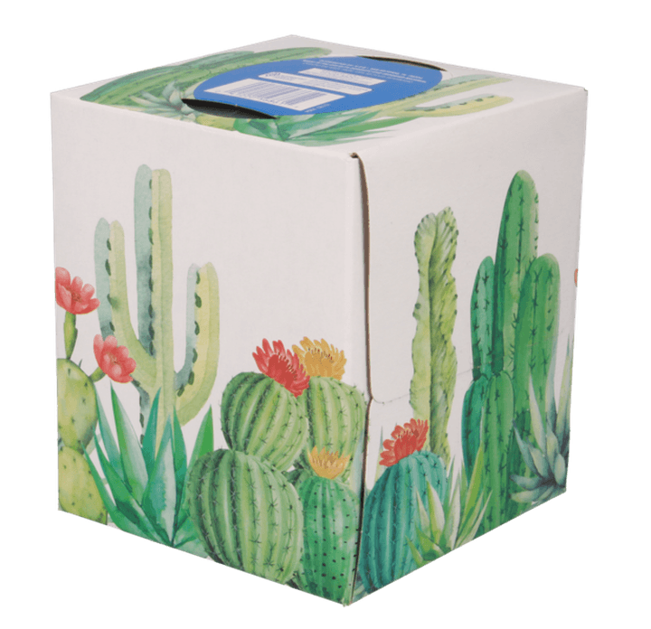 Hcf Pañuelos Faciales Desechables Cubo 80 Pz