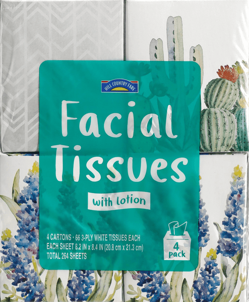 Hcf Pañuelos Faciales Desechables Con Loción 264 P