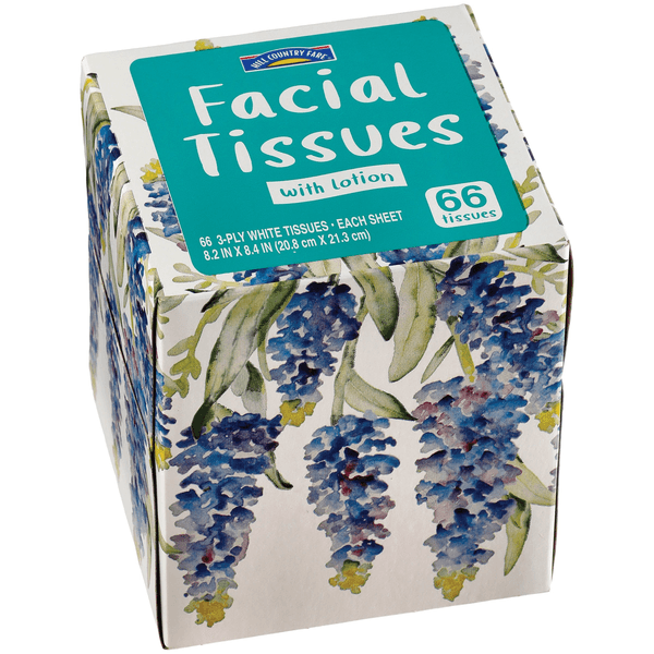 Hcf Pañuelos Faciales Desechables Con Loción 66 Pz