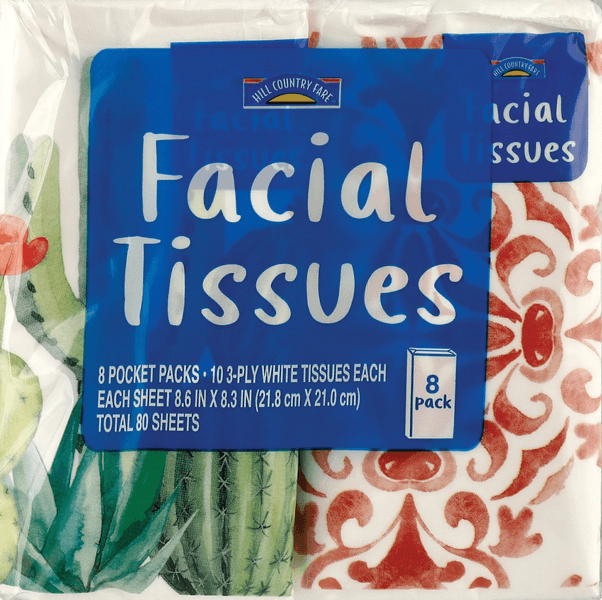 Hcf Pañuelos Faciales Desechables De Viaje 8 Pz