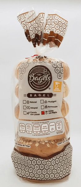 Sr Bagel Bagel Avena Con Miel De Maple 570 G