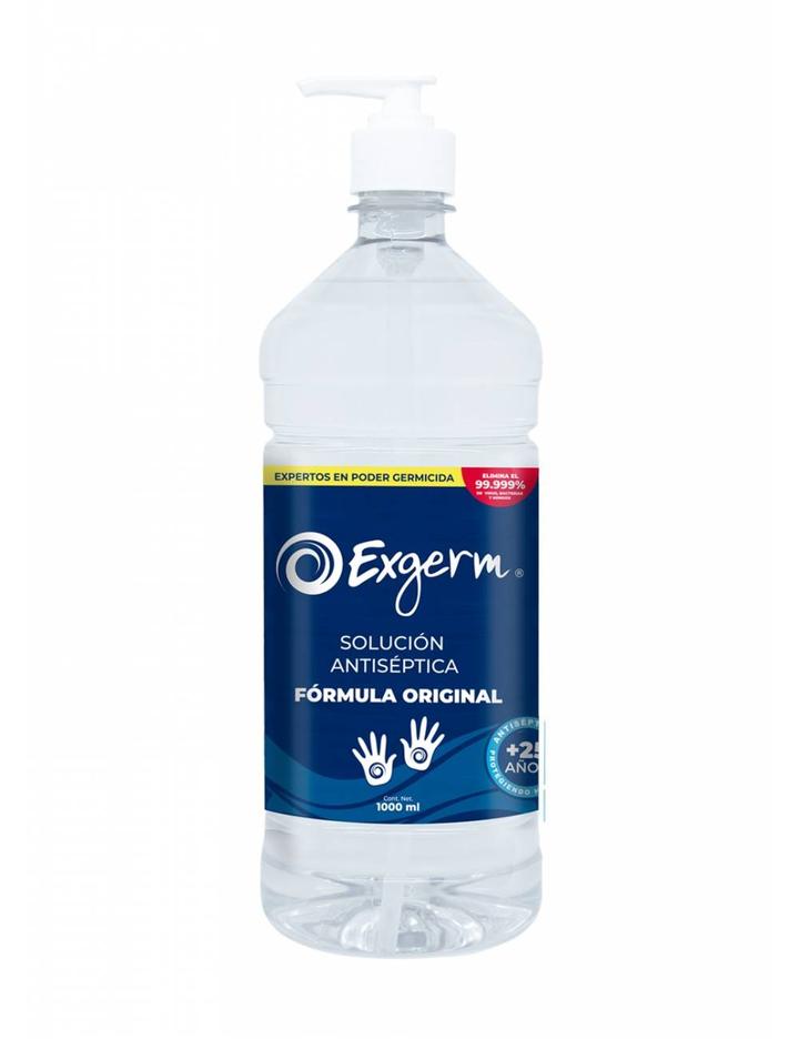 Exgerm Solución Antiséptica Fórmula Original 1 L