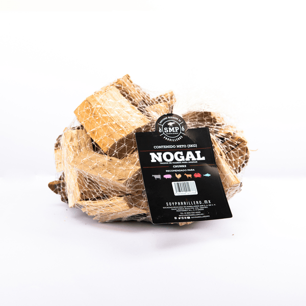 Chunks De Nogal Para Ahumar 1 Pz