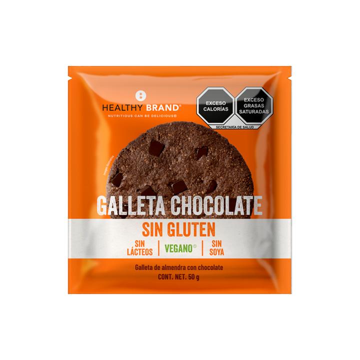 Healthy Brand Galleta Chocolate Vegana 50 G