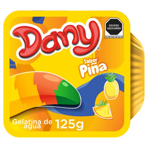Dany Gelatina Sabor Piña 125 G