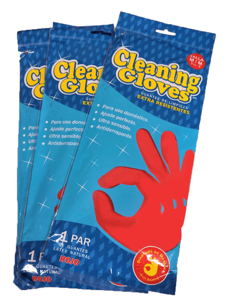 Guantes Multiusos Extra Resistentes Med 1 Pz
