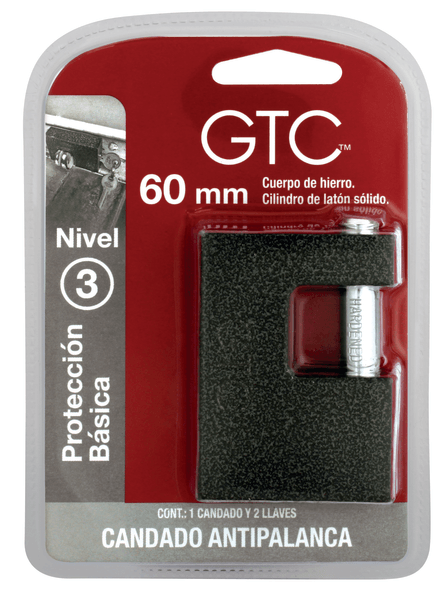 Candado Antipalanca Cortina 60 Mm 1 Pz