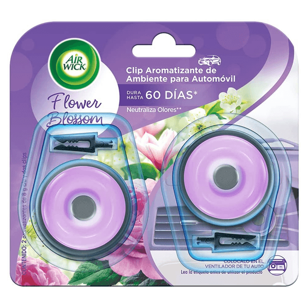 Aromatizante Airwick Car Freshener Flower Blossom 1 Pz