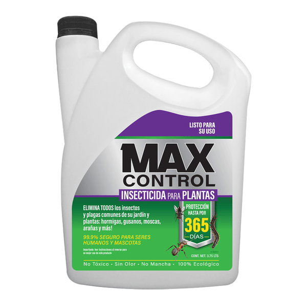 Max Control Insecticida Plagas De Jardin 3.8 L