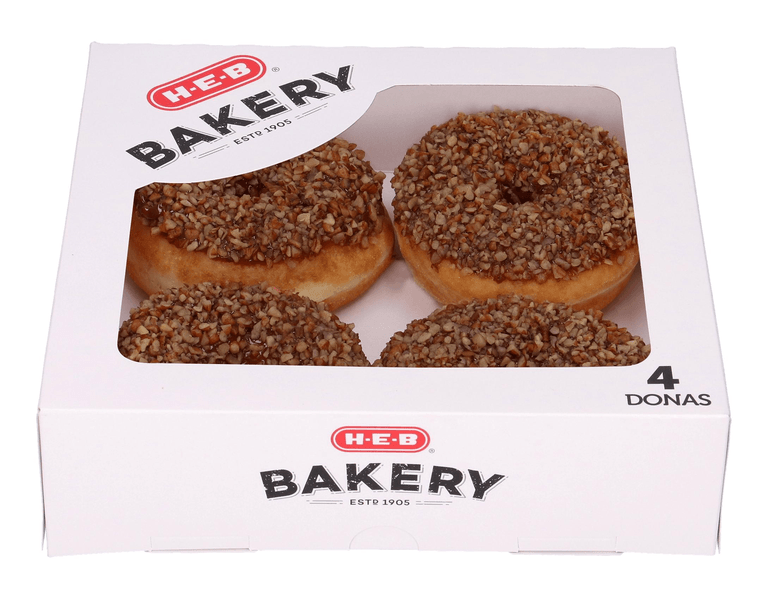 Donas Cajeta Con Nuez 4 Pz