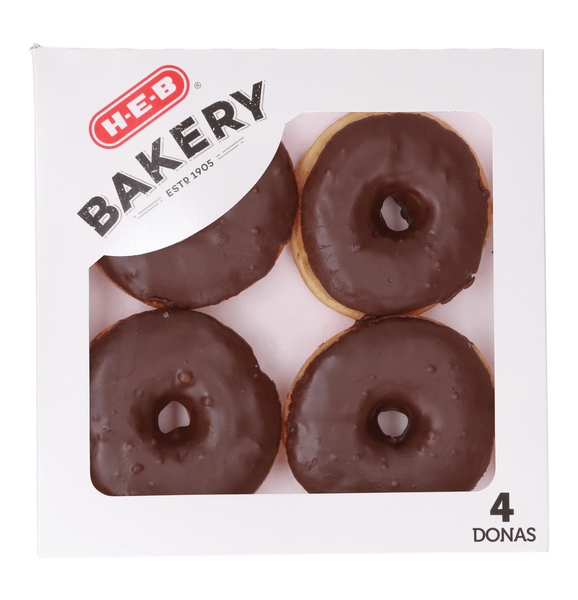 Donas Chocolate 4 Pz