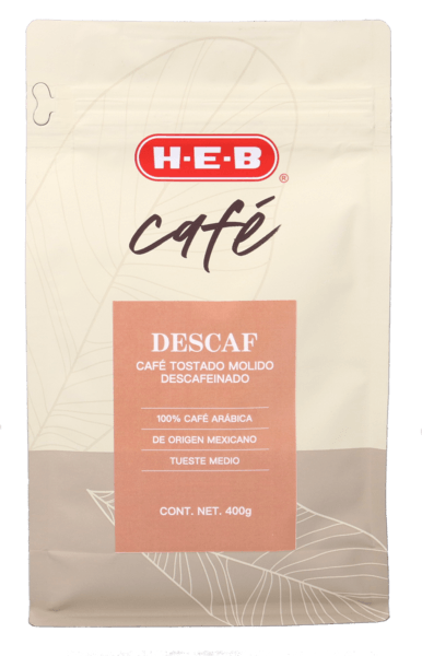 Heb Café Tostado Y Molido Descafeinado 400 G