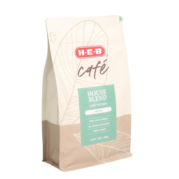 Heb Café Tostado Y Molido House Blend 400 G