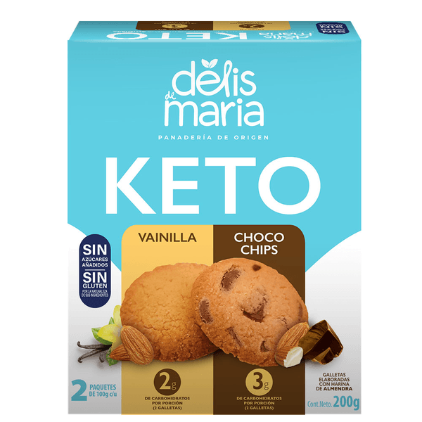 Delis De Maria Galleta Keto Almendra 200 G