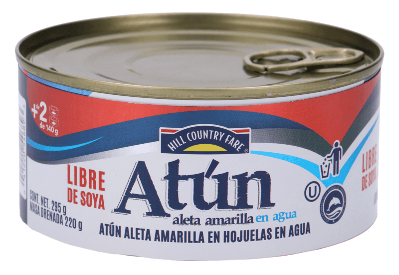 Hcf Atun En Agua Lata Jumbo 295 G