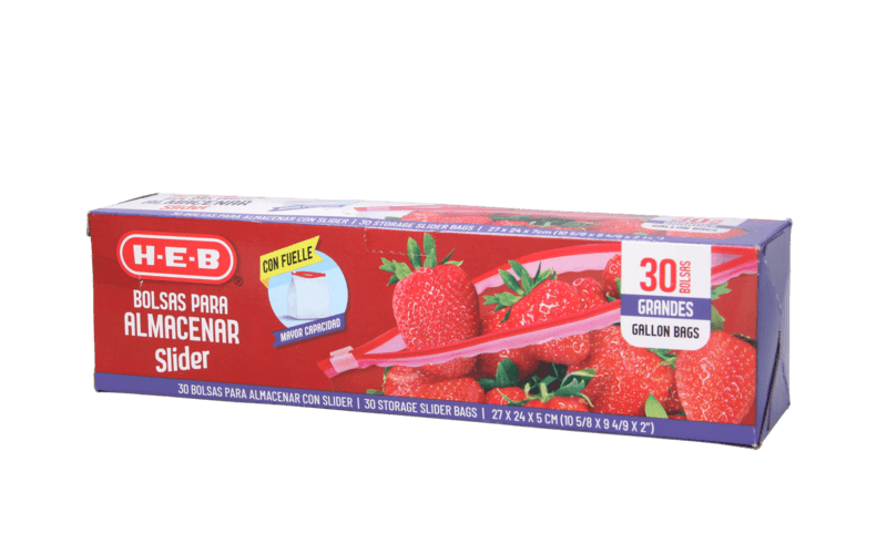 Bolsas Para Almacenar Slider Grande 30 Pz