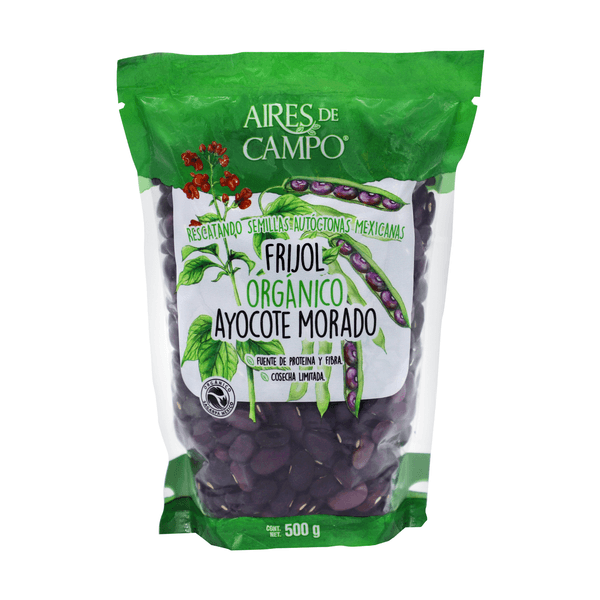 Aires De Campo Frijol Organico Ayocote 500 G