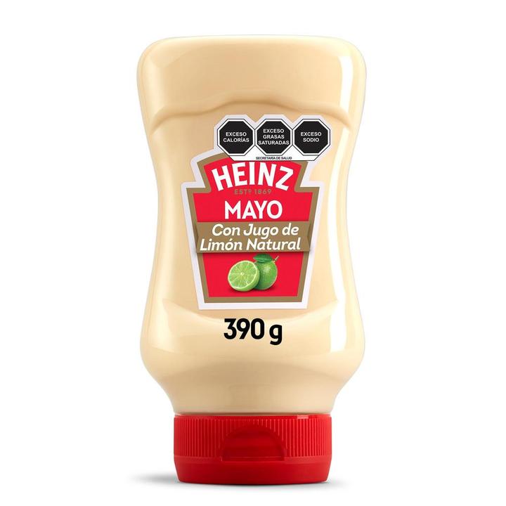 Heinz Mayonesa Limón Botella 390 G