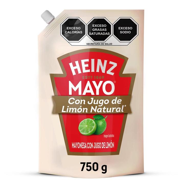 Heinz Mayonesa Limón Doypack 750 G