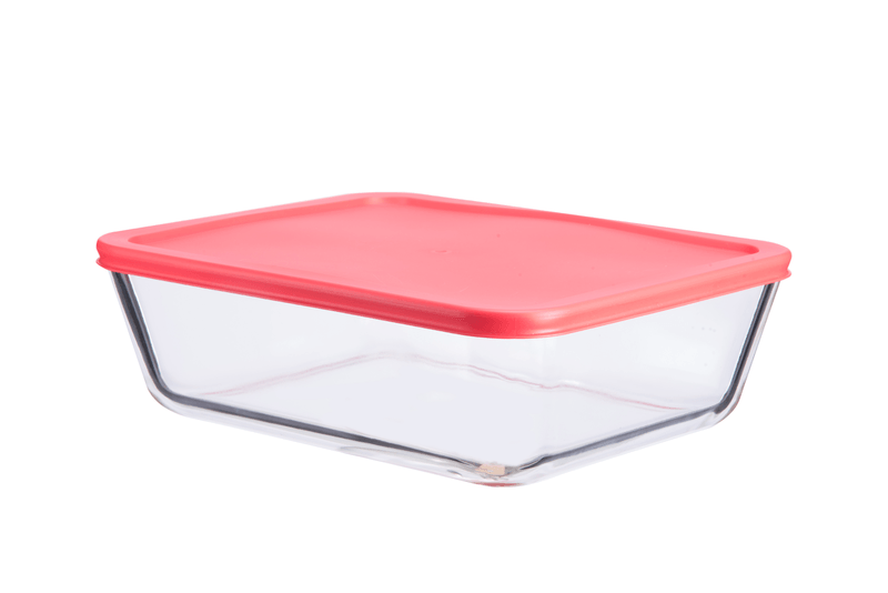Refractario 2600ml Con Tapa 1 Pz