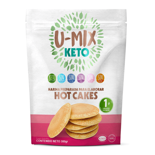 Harina Preparada Para Elaborar Hot Cakes Keto 300 G