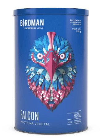 Birdman Proteína Vegetal Falcon Fresa 510 G