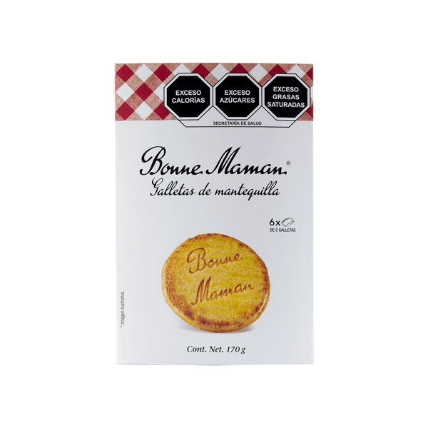 Bonne Maman Galletas De Mantequilla 170 G