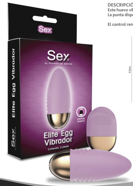 Masajeador Personal Elite Egg Vibrador 1 Pz