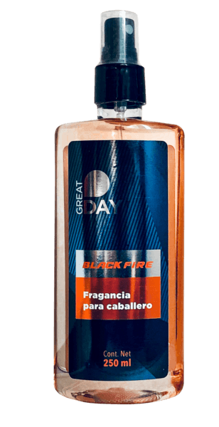 Fragancia Black Fire 250 Ml